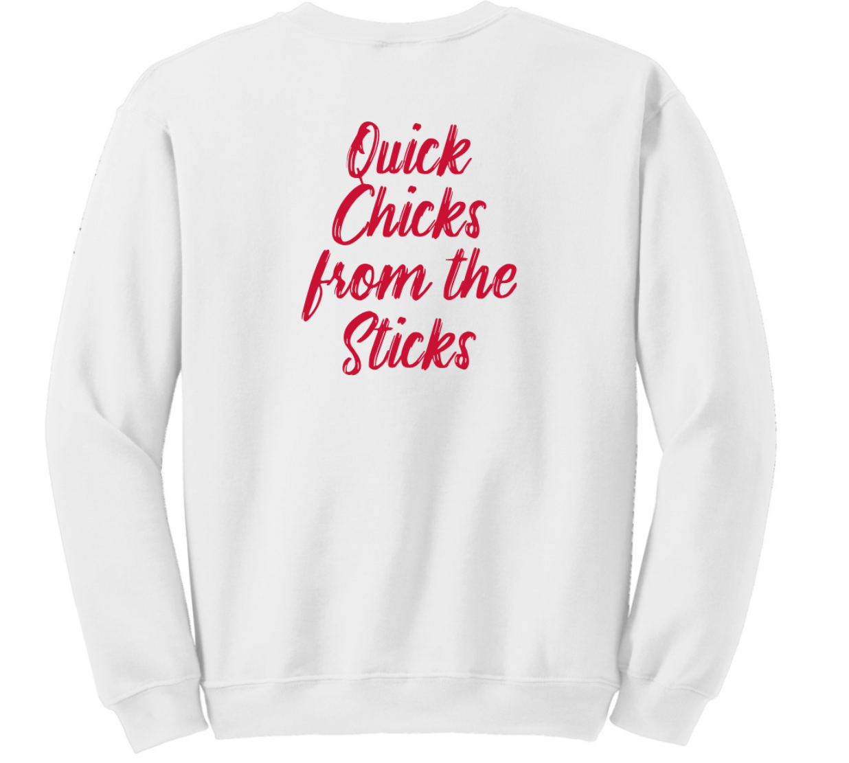 CRHS Track Chicks From the Sticks - Customizable on Back