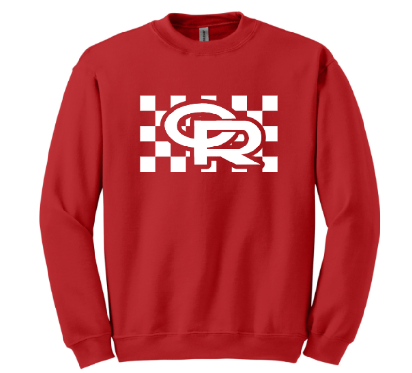 Rocket Checkerboard - White