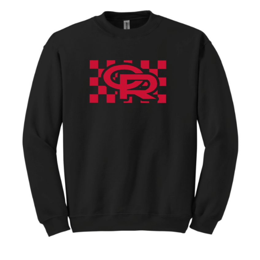 Rocket Checkerboard - Red