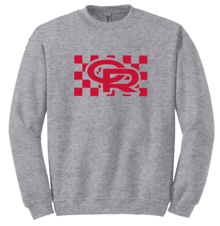 Rocket Checkerboard - Red