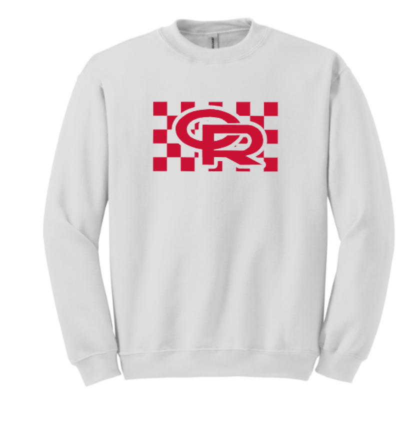 Rocket Checkerboard - Red
