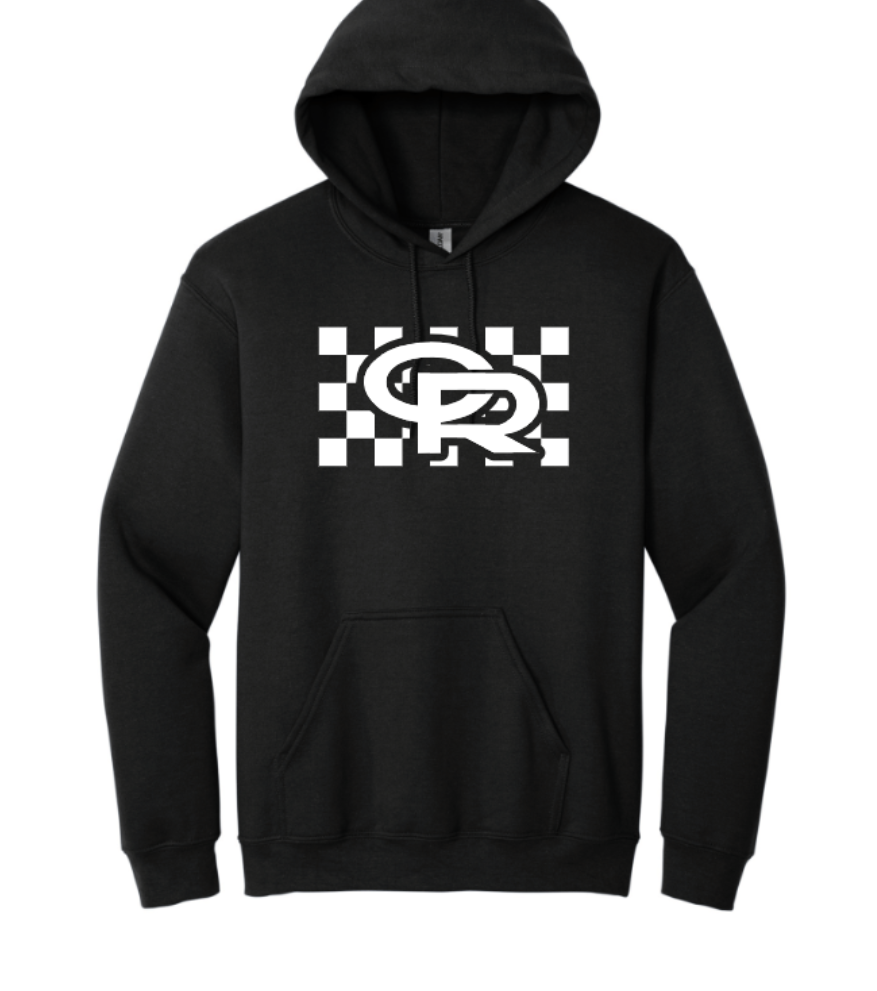 Rocket Checkerboard - White