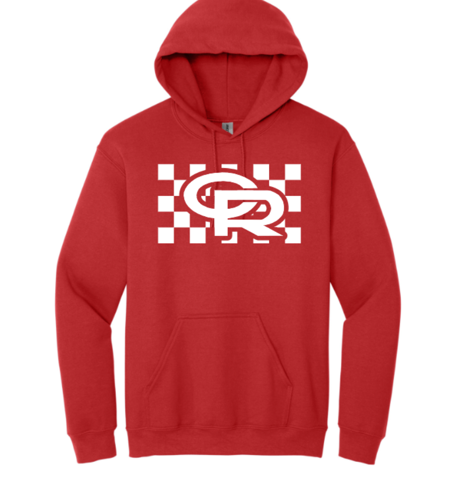 Rocket Checkerboard - White