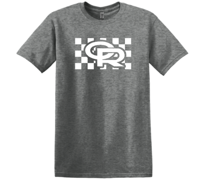 Rocket Checkerboard - White