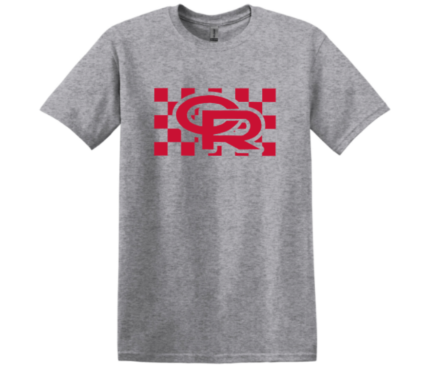 Rocket Checkerboard - Red