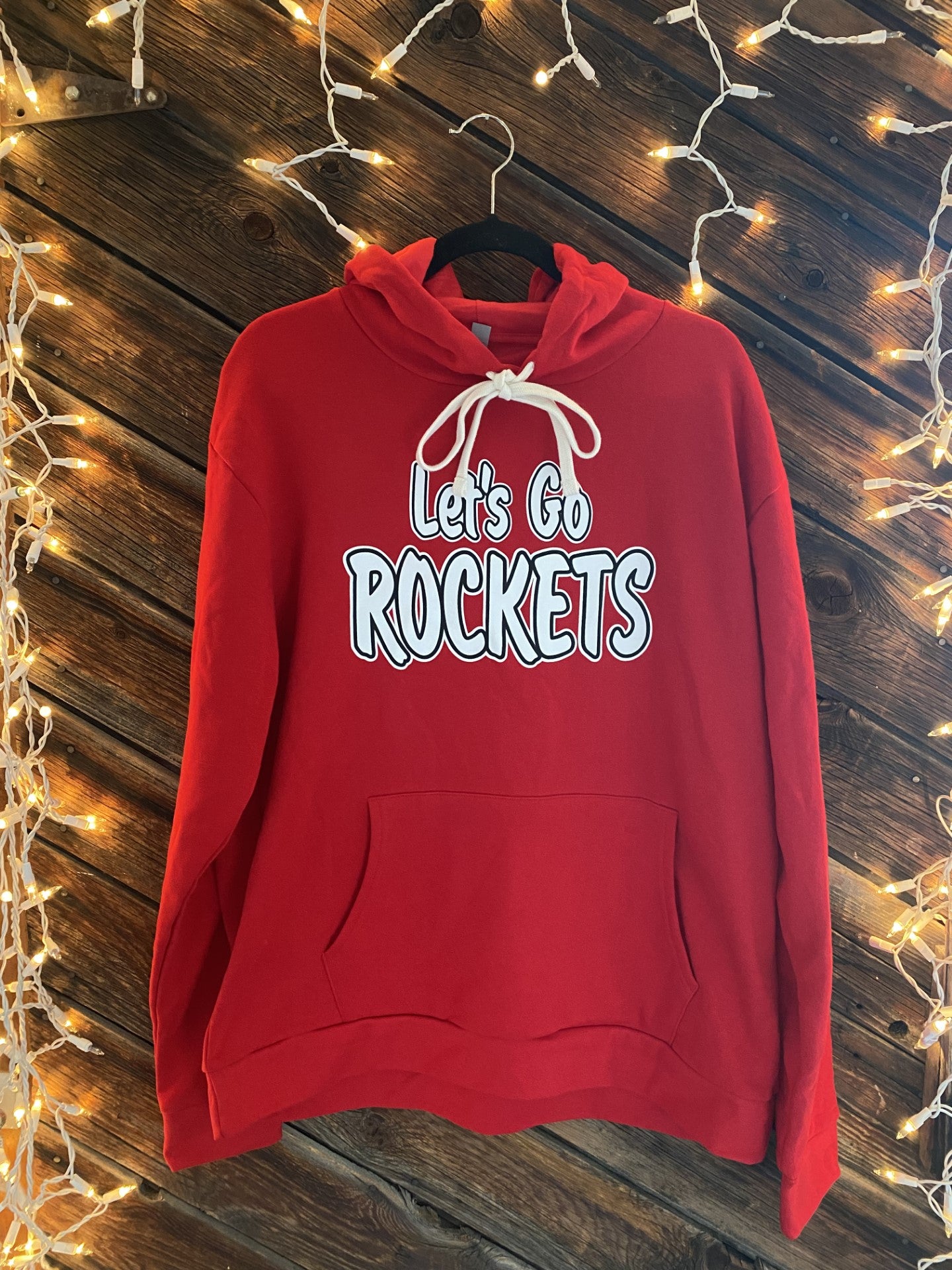 Let's Go Rockets Hooded Sweatshirt