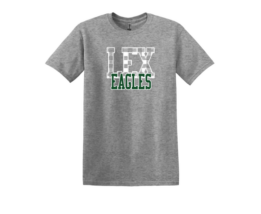 Lexington Eagles - Checkerboard T-Shirt (Youth)