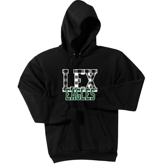 Lexington Eagles - Checkerboard Next Level Sweatshirt