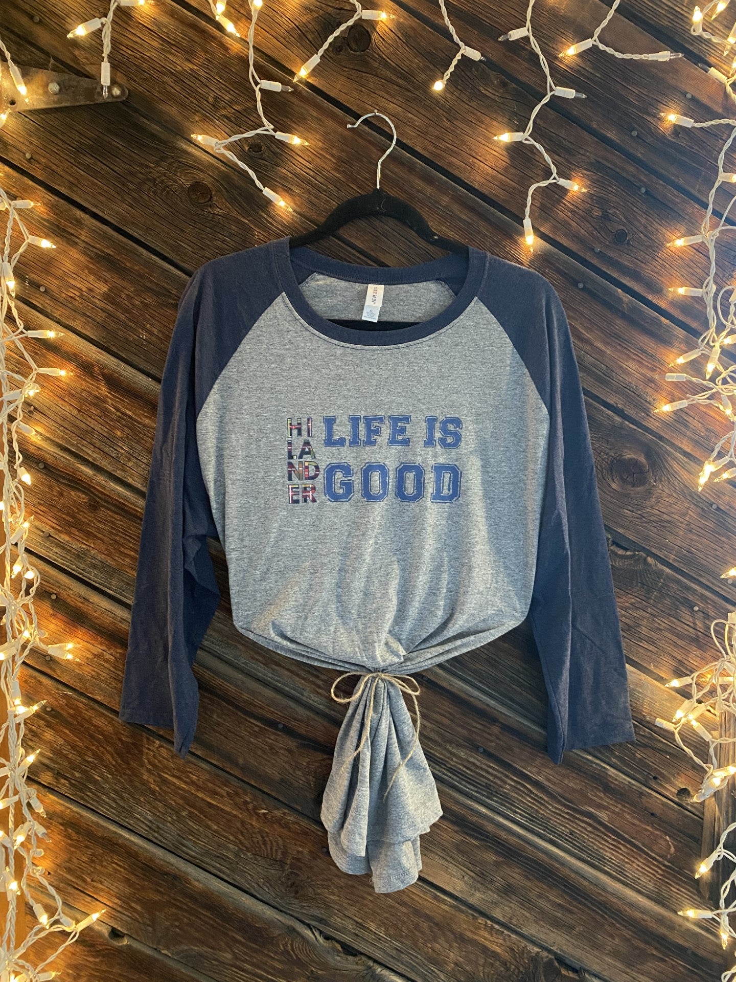 Hilanders Life is Good Baseball T-Shirt