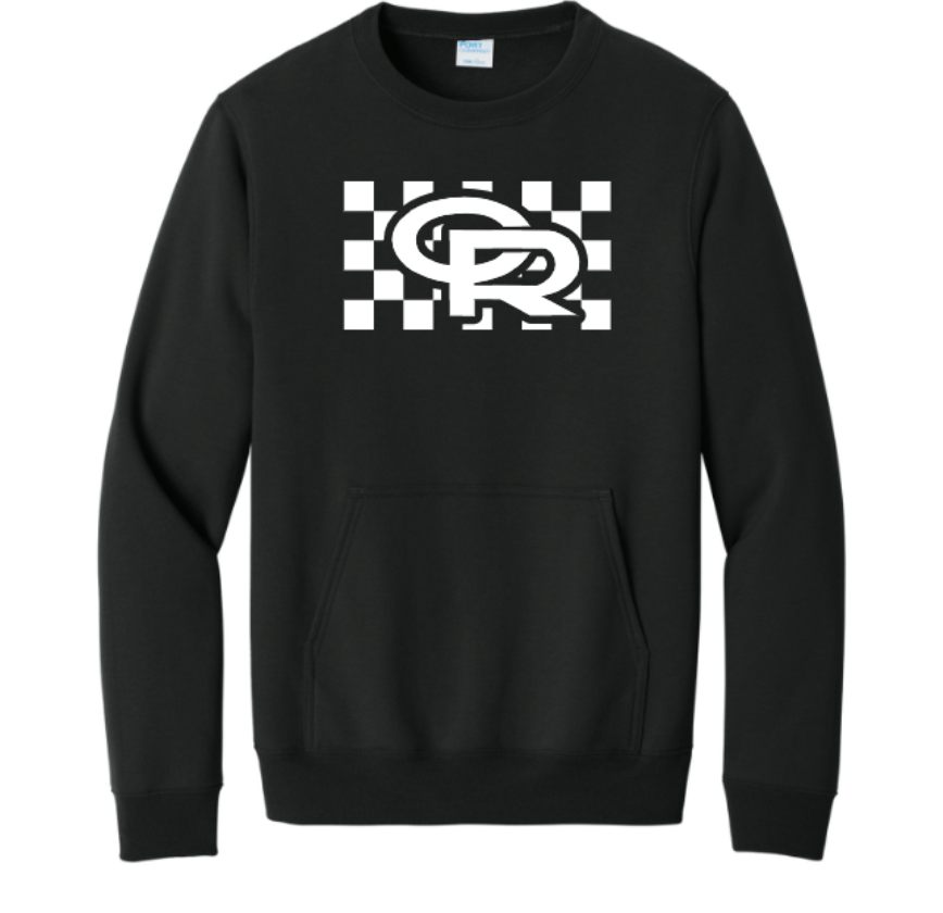 Rocket Checkerboard - White