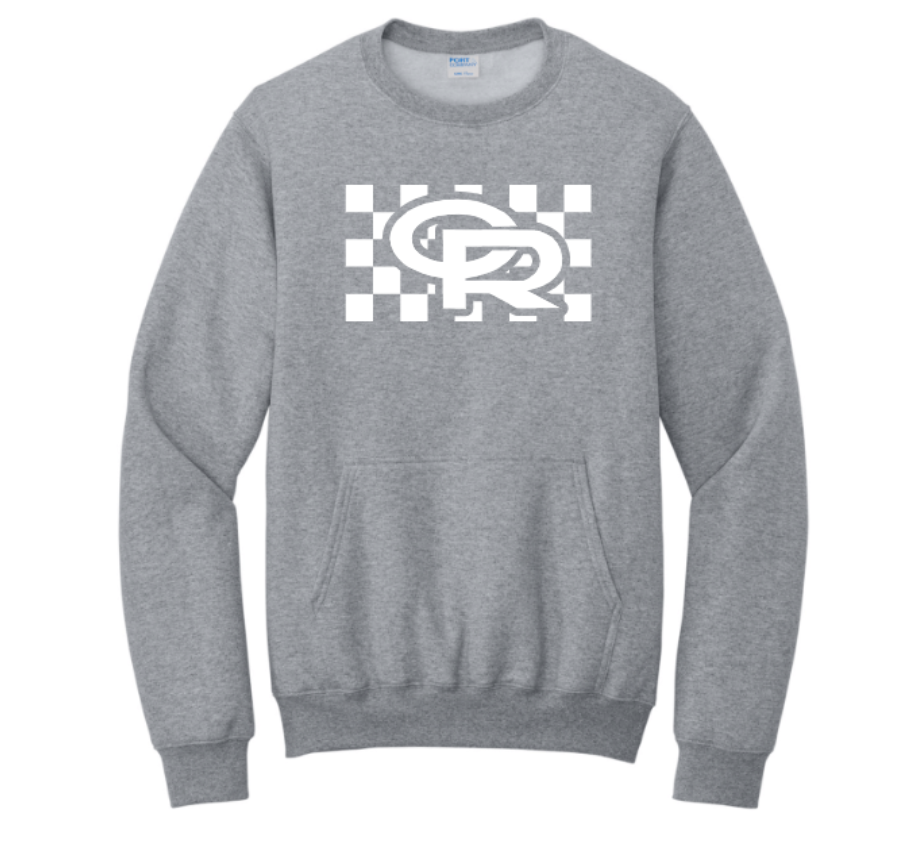 Rocket Checkerboard - White