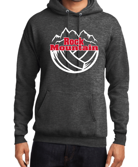 Rock Mountain Volleyball Hooded Sweatshirt