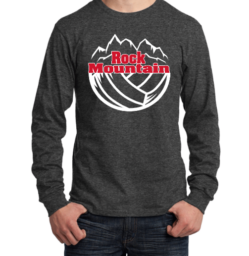 Rock Mountain Volleyball Longsleeve T-Shirt