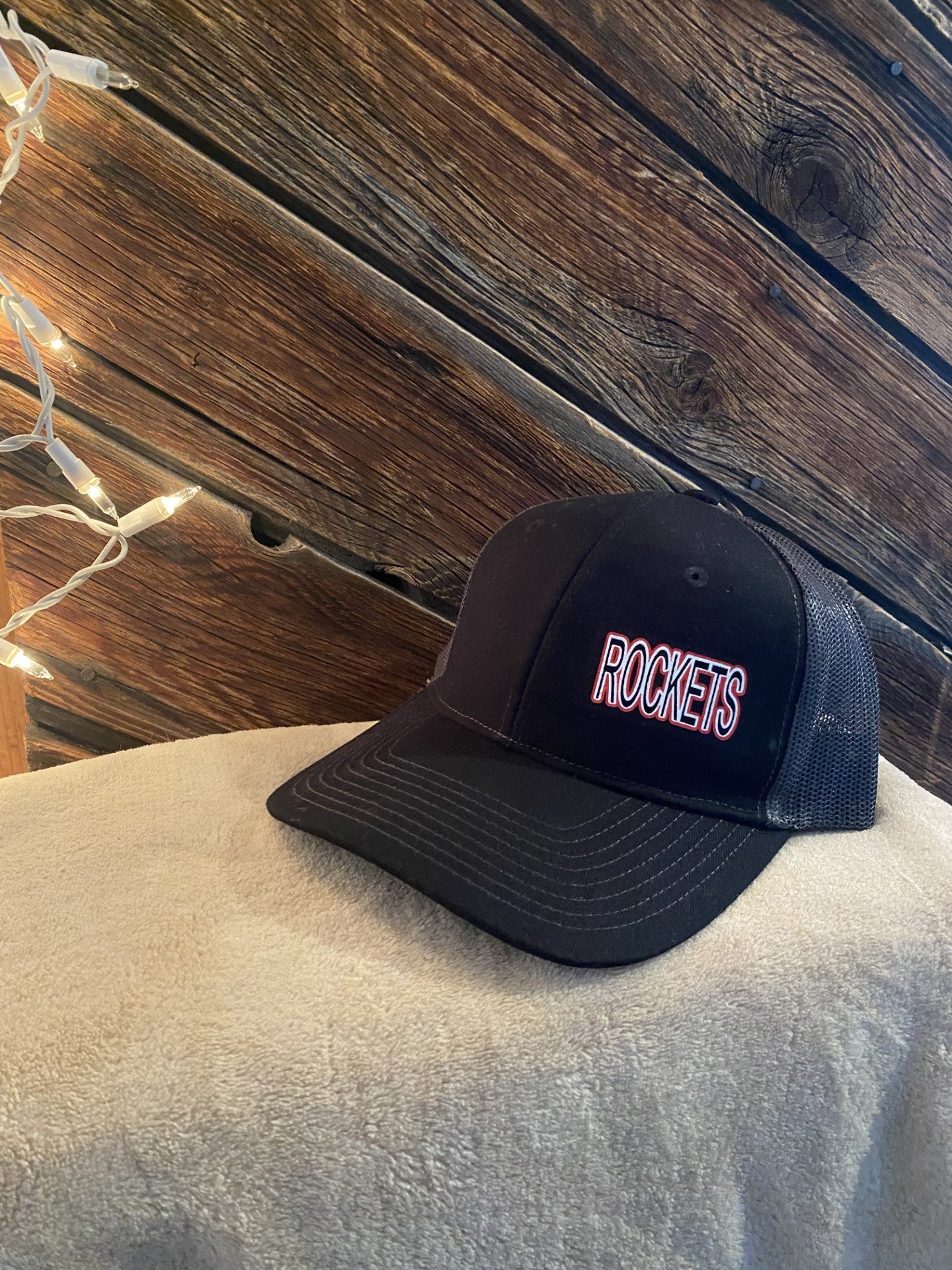 Rockets - Grey Trucker Hat