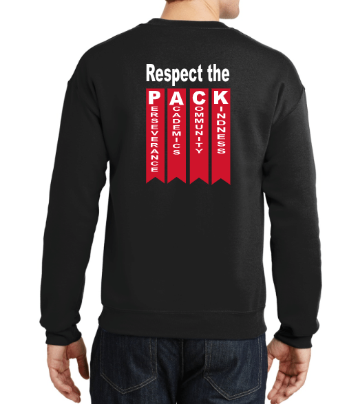 Wallace Wolf Pack Crew Neck Sweatshirt