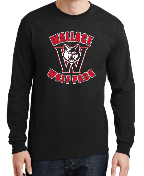 Wallace Wolf Pack Long Sleeve T-Shirt