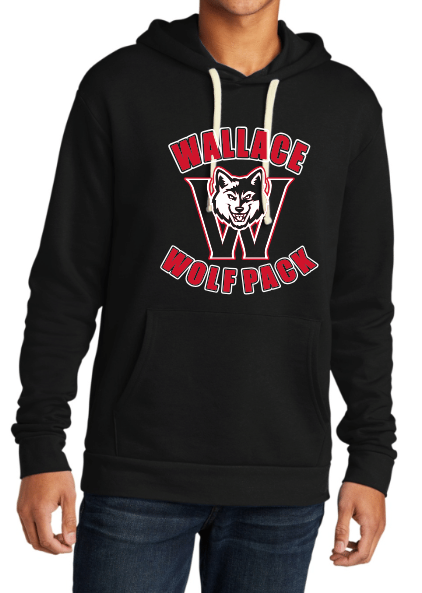 Wallace Wolf Pack Next Level Hooded Sweatshirt