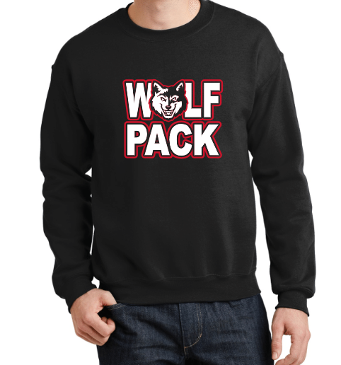 Wolf Pack Crew Neck Sweatshirt