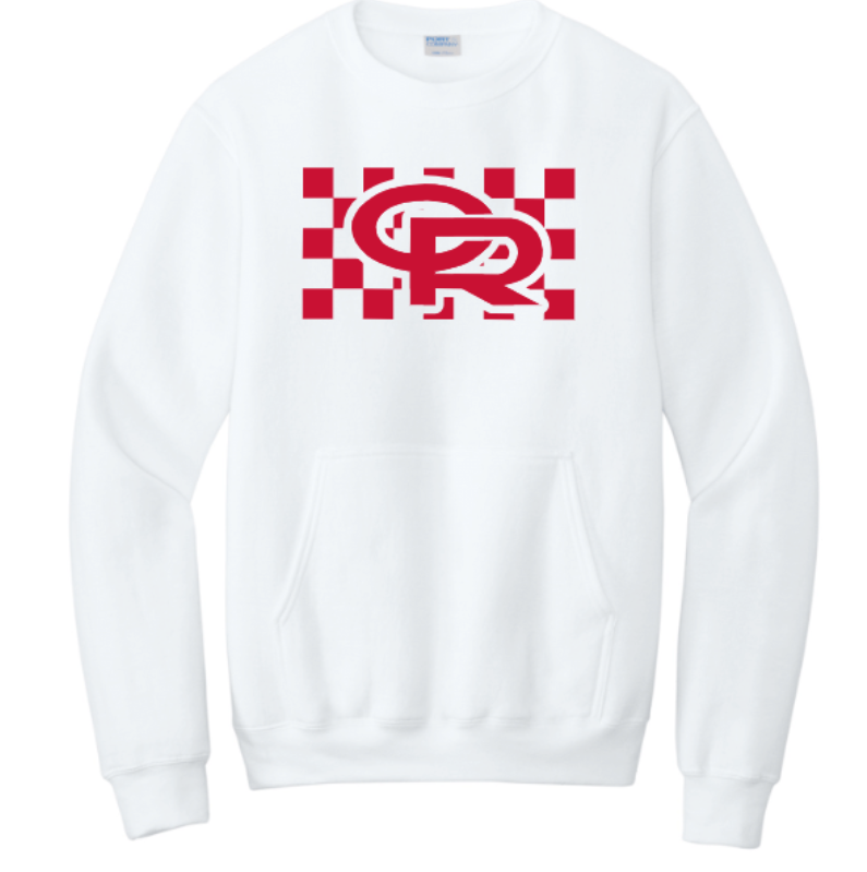 Rocket Checkerboard - Red